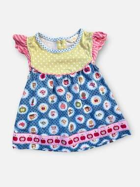 Matilda Jane The Adventure Begins Cameo Girls Flutter Tunic Top 2T